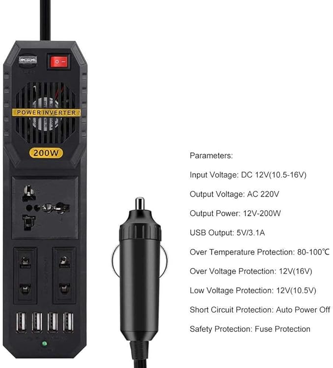 200W Power Inverter