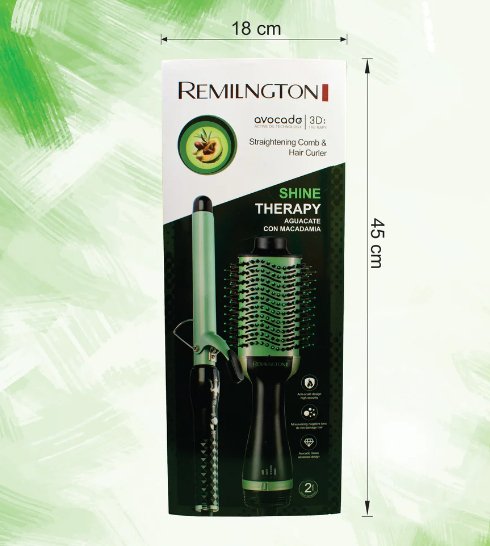 Straightening Comb & Hair Curler